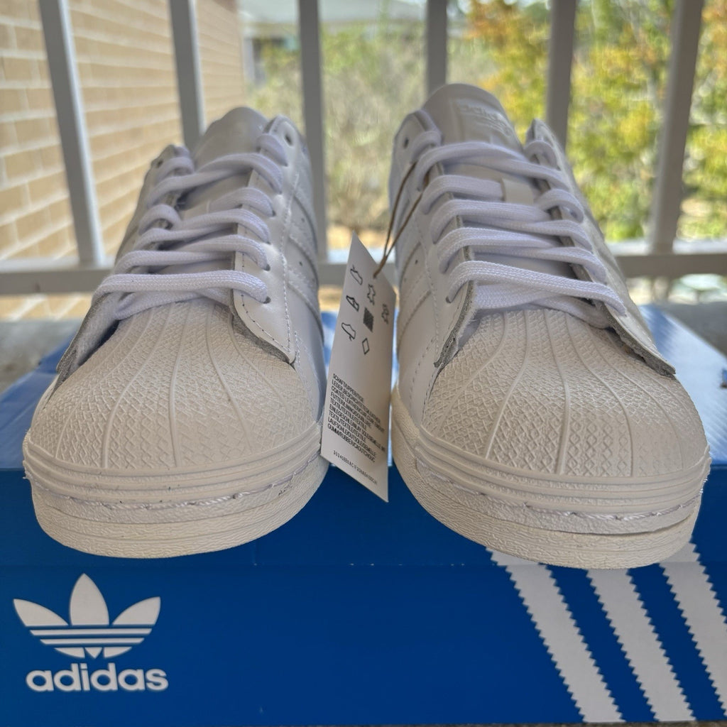 Adidas Originals Superstar Shoes White Leather Casual Sneakers EG4960 Mens Sizes