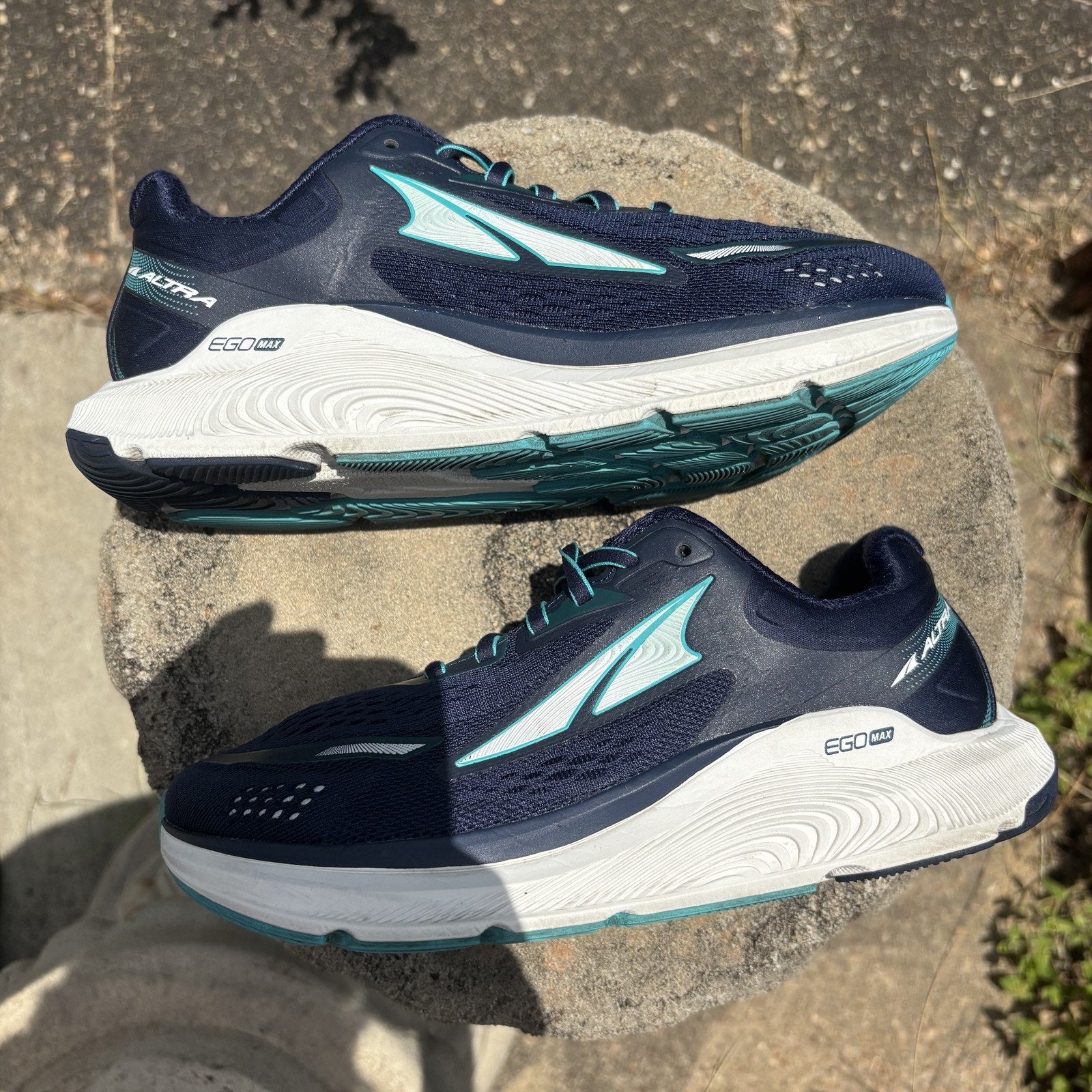 Altra Paradigm 6 Shoes Womens Size 6.5 Blue Navy Teal Running Athletic Zero Drop