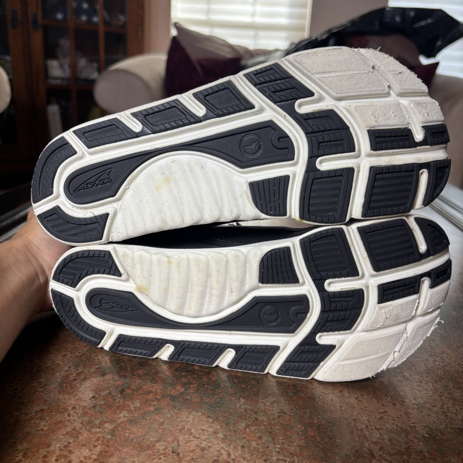 Altra Torin Knit 3.5 Shoes Women's Size 9 Black Grey Athletic Running Zero Drop
