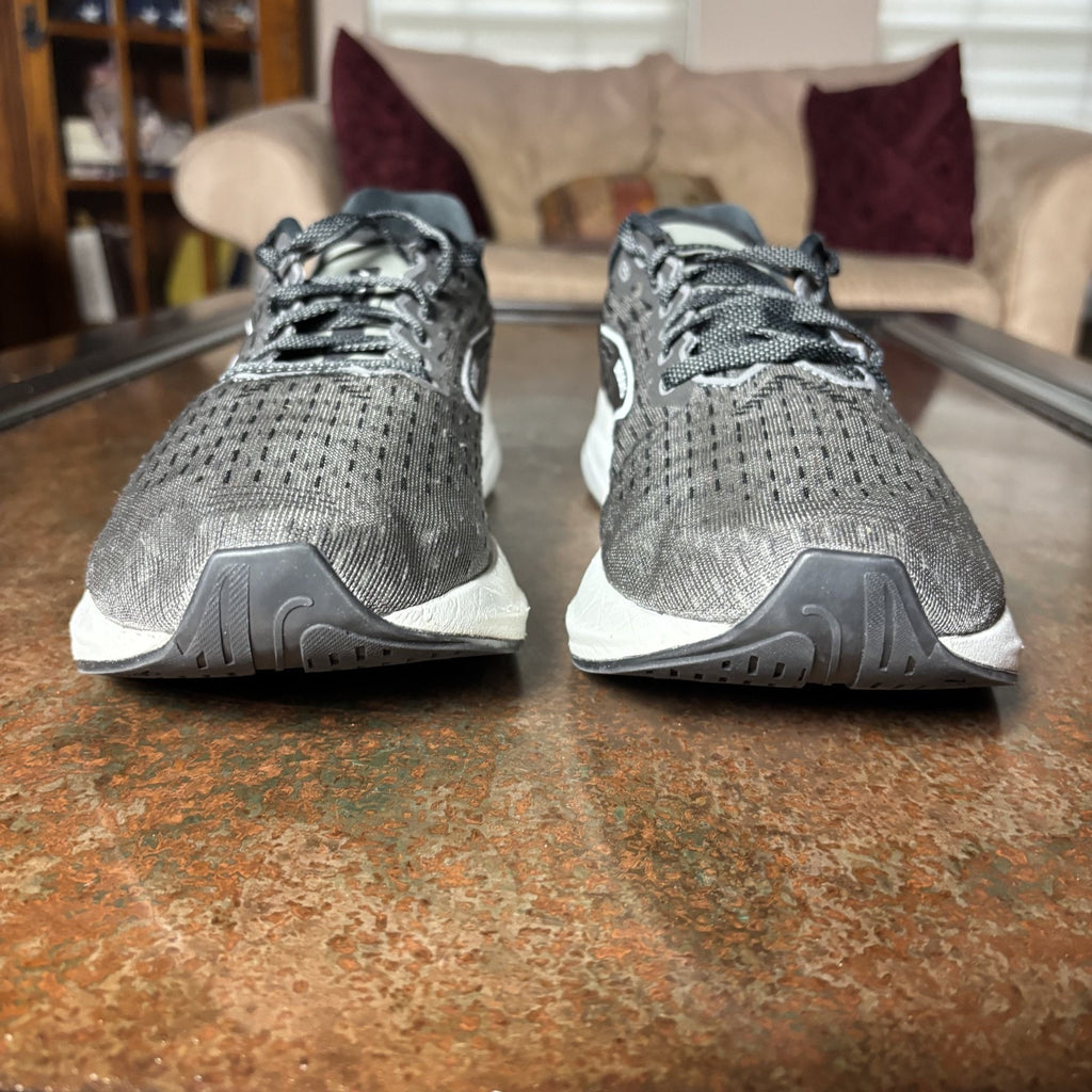Brooks Hyperion Mens Size 11.5 Grey Black Athletic Road Running Shoes Sneakers
