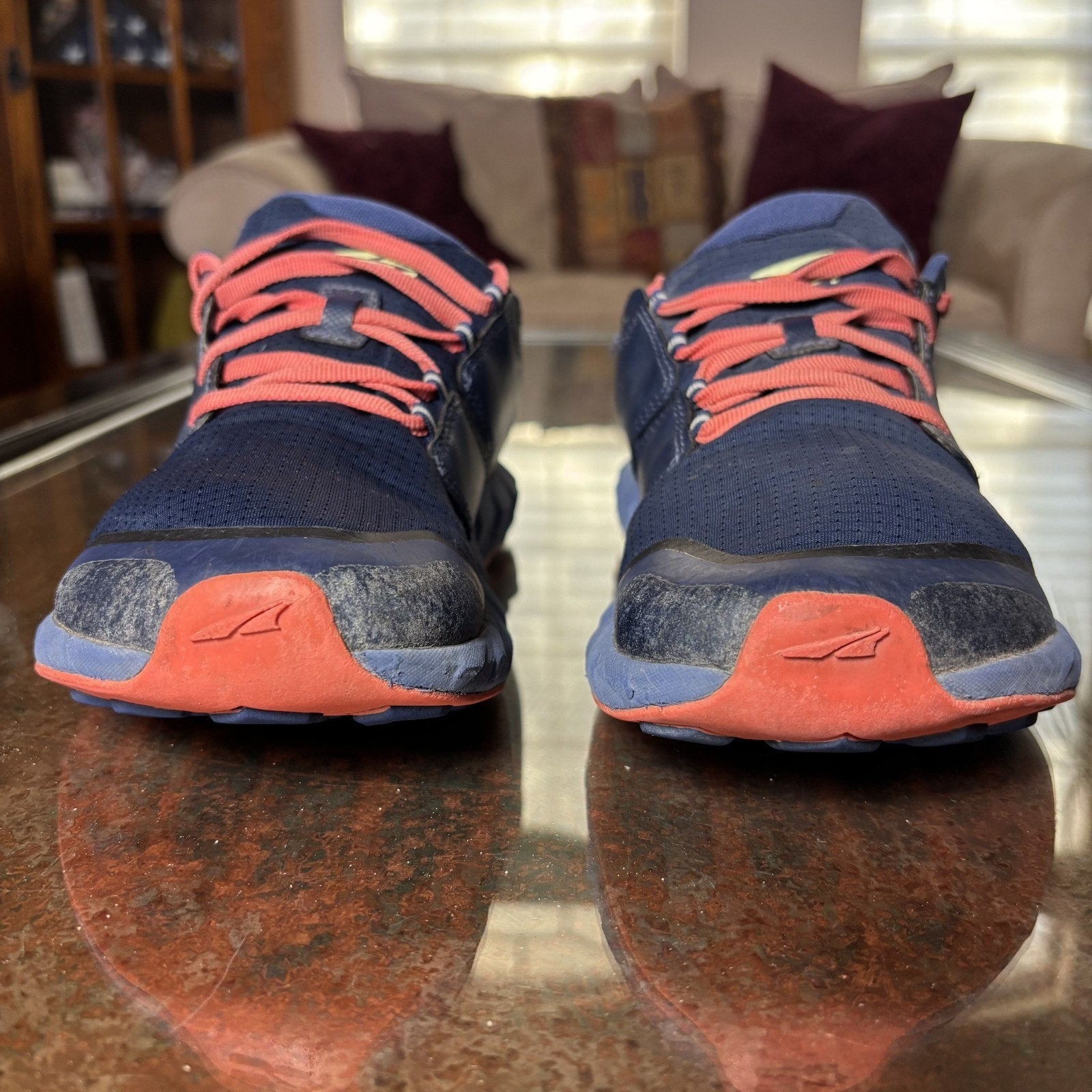 Altra Superior 5 Shoes Women's 8 Blue Trail Running Athletic Zero Drop Sneakers