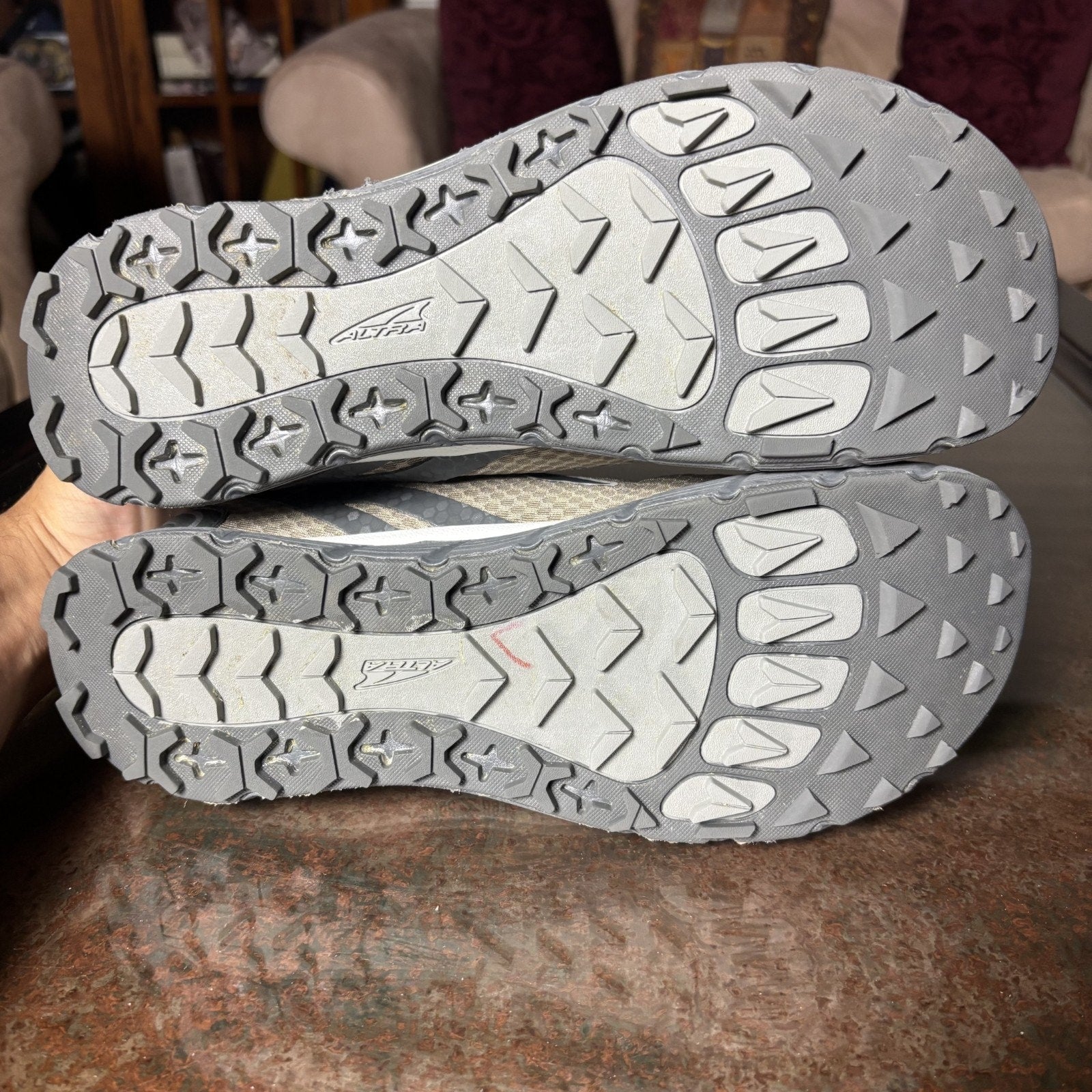 Altra Lone Peak 2.0 Shoes Women's Size 10 Grey Trail Running Athletic Zero Drop