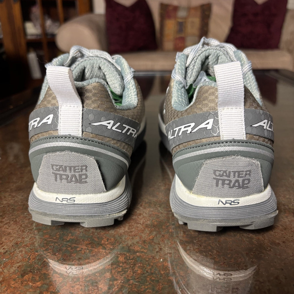 Altra Lone Peak 2.0 Shoes Women's Size 10 Grey Trail Running Athletic Zero Drop