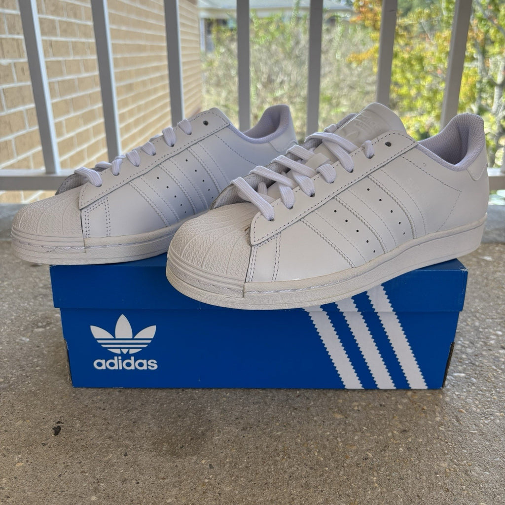 Adidas Originals Superstar Shoes White Leather Casual Sneakers EG4960 Mens Sizes