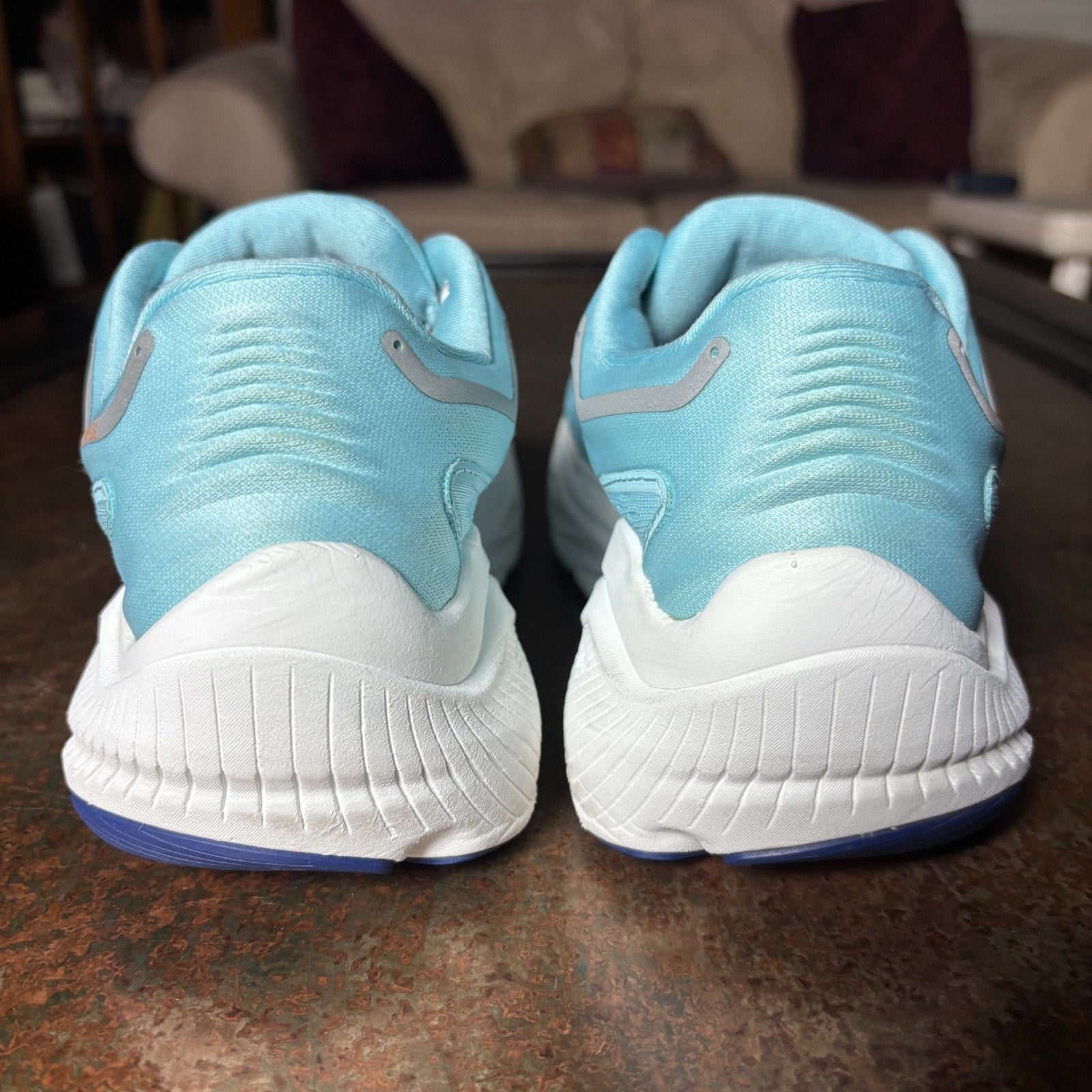 Altra Via Olympus Women's 6.5 Blue Road Running Athletic Comfort Shoes Sneakers