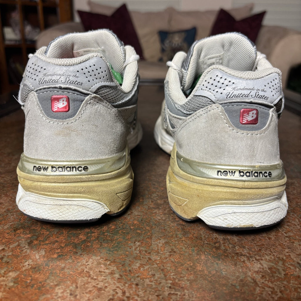 New Balance 990v3 Made in USA Shoes Women's 11 Grey Suede Classic Casual Sneaker