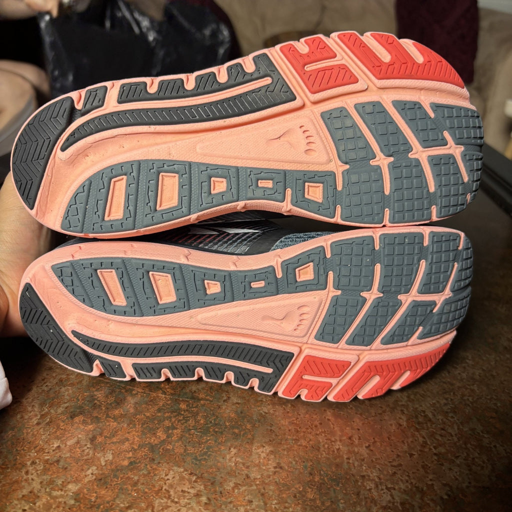 Altra Provision 4 Shoes Womens 8.5 Black Red Road Running Athletic Gym Zero Drop
