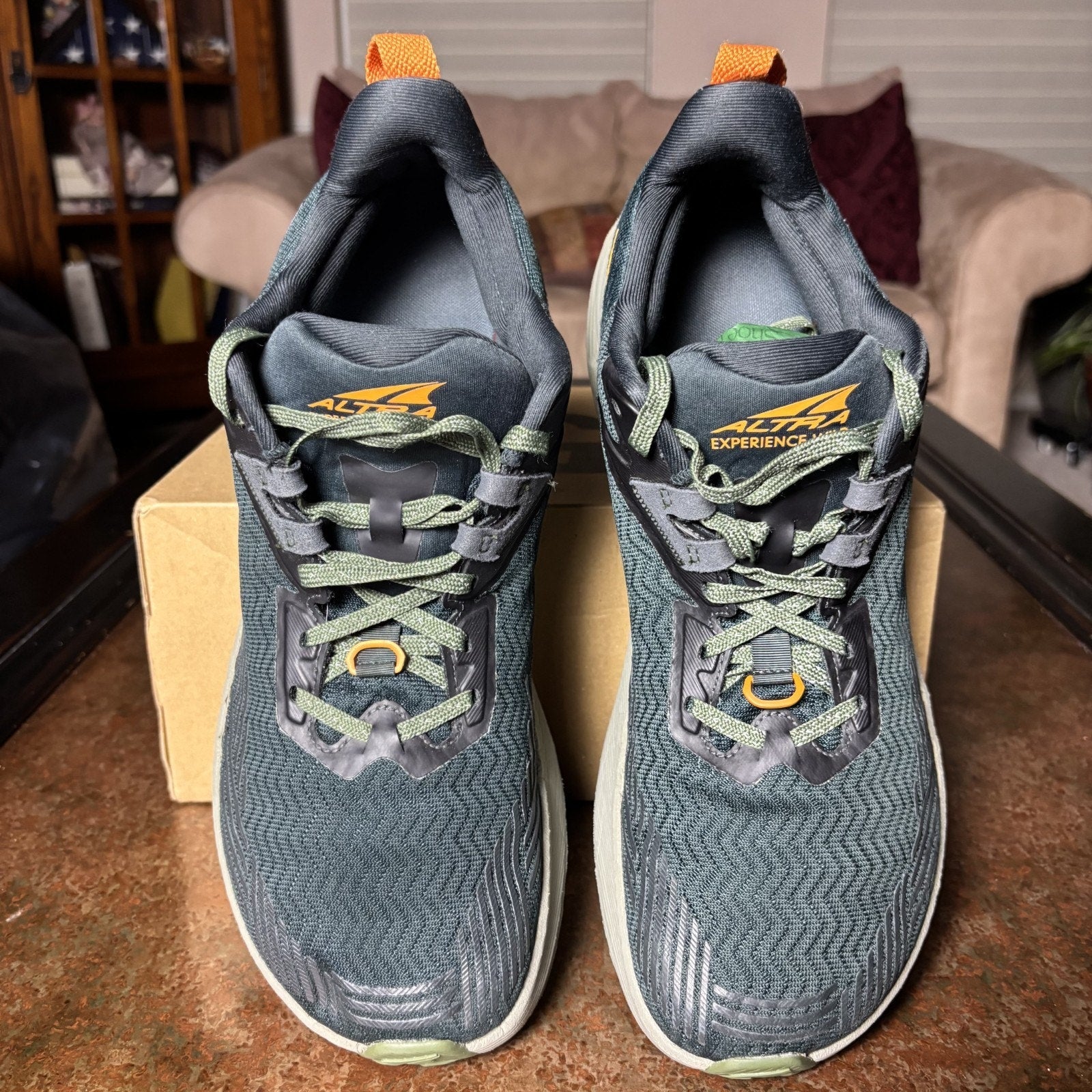 Altra Experience Wild Trail Running Shoes Mens Size 12.5 Green Athletic Sneakers