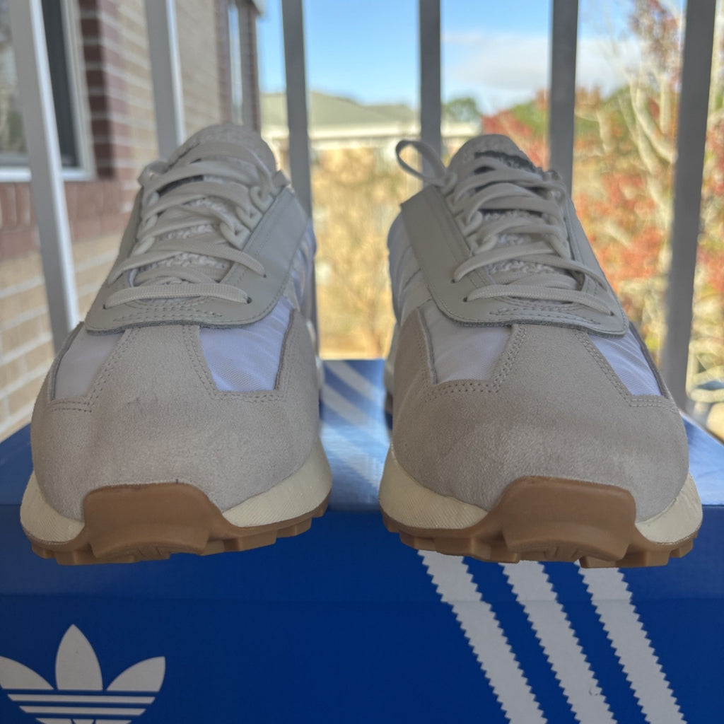 Adidas Retropy E5 Shoes White Gum Lifestyle Casual Sneakers H03075 Mens Sizes