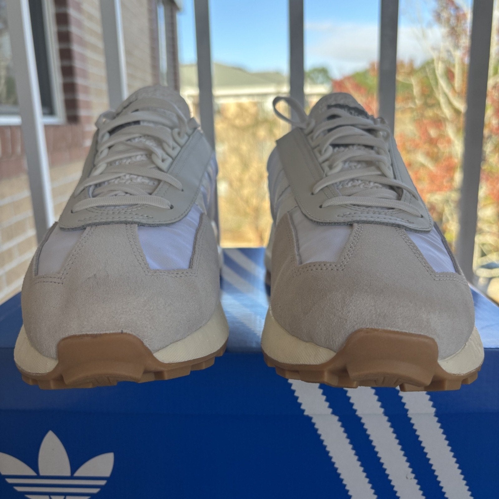 Adidas Retropy E5 Shoes White Gum Lifestyle Casual Sneakers H03075 Mens Sizes