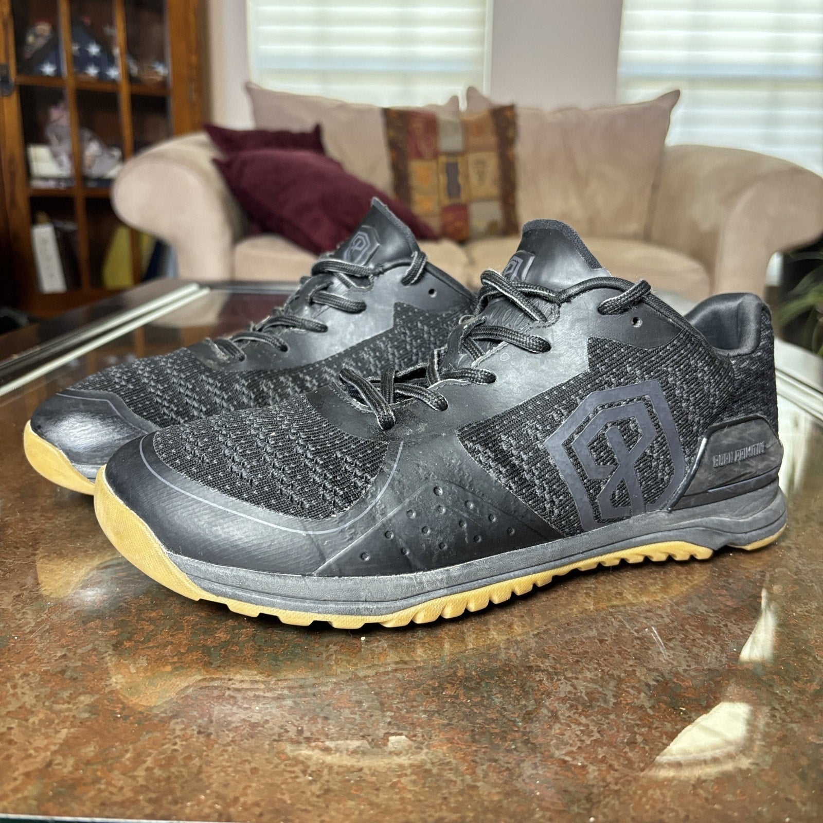 Born Primitive Savage 1 Shoes Men's 11 Black Gum Gym Training Athletic Lifting