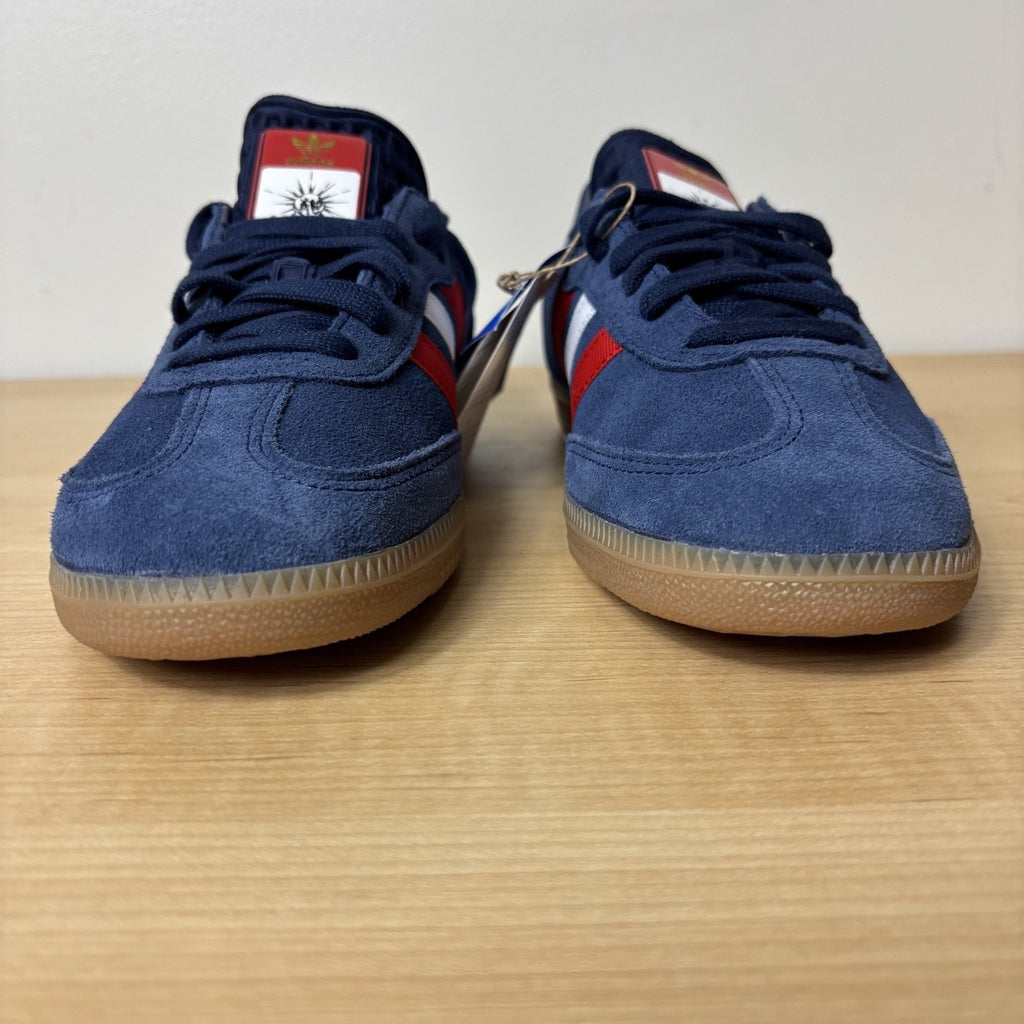 Adidas Originals Samba OG World Cup Women's Sz 8 Blue Red Lifestyle Sneakers NEW