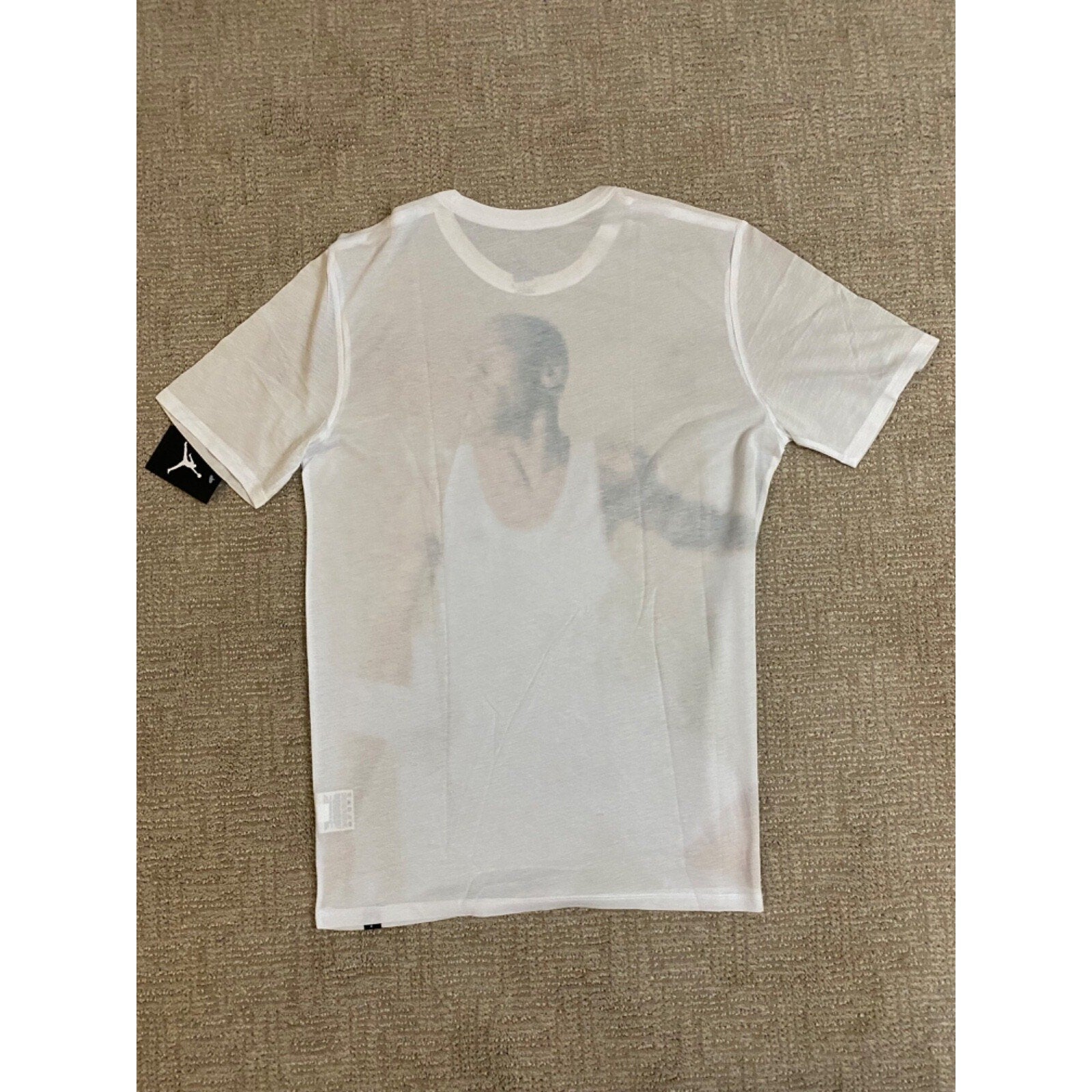 Men's Michael Jordan Sportswear Tee Photo AOP All Over Print Size Large