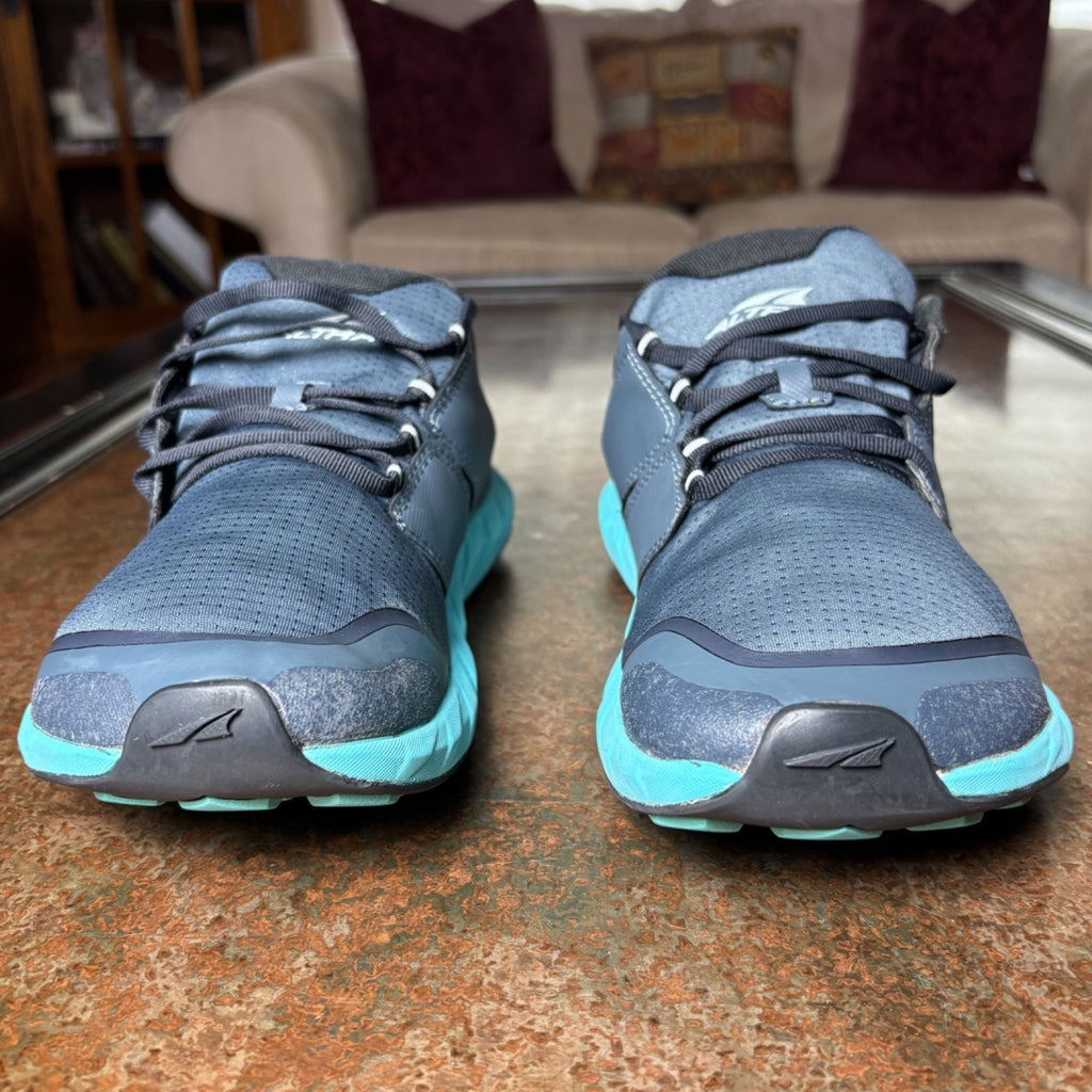 Altra Superior 5 Shoes Womens Sz 9.5 Grey Footshaped Zero Drop Running Sneakers