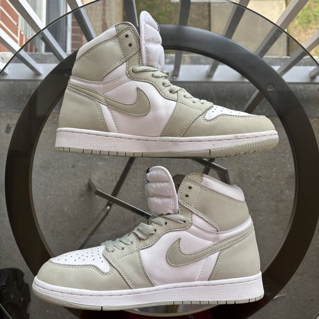 Nike Air Jordan 1 Retro OG High Seafoam Sneakers Women's Sz 10 Green White Shoes