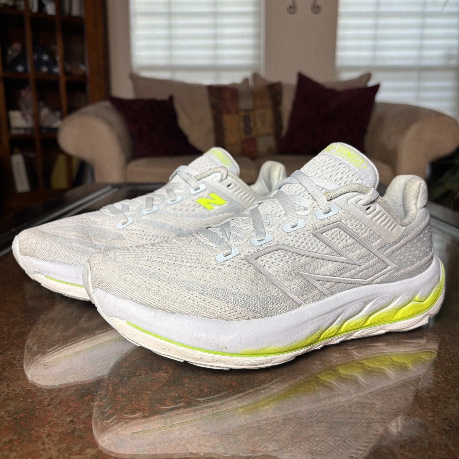 New Balance Fresh Foam X Vongo V6 Shoes Women's 8.5 Blue Athletic Road Running