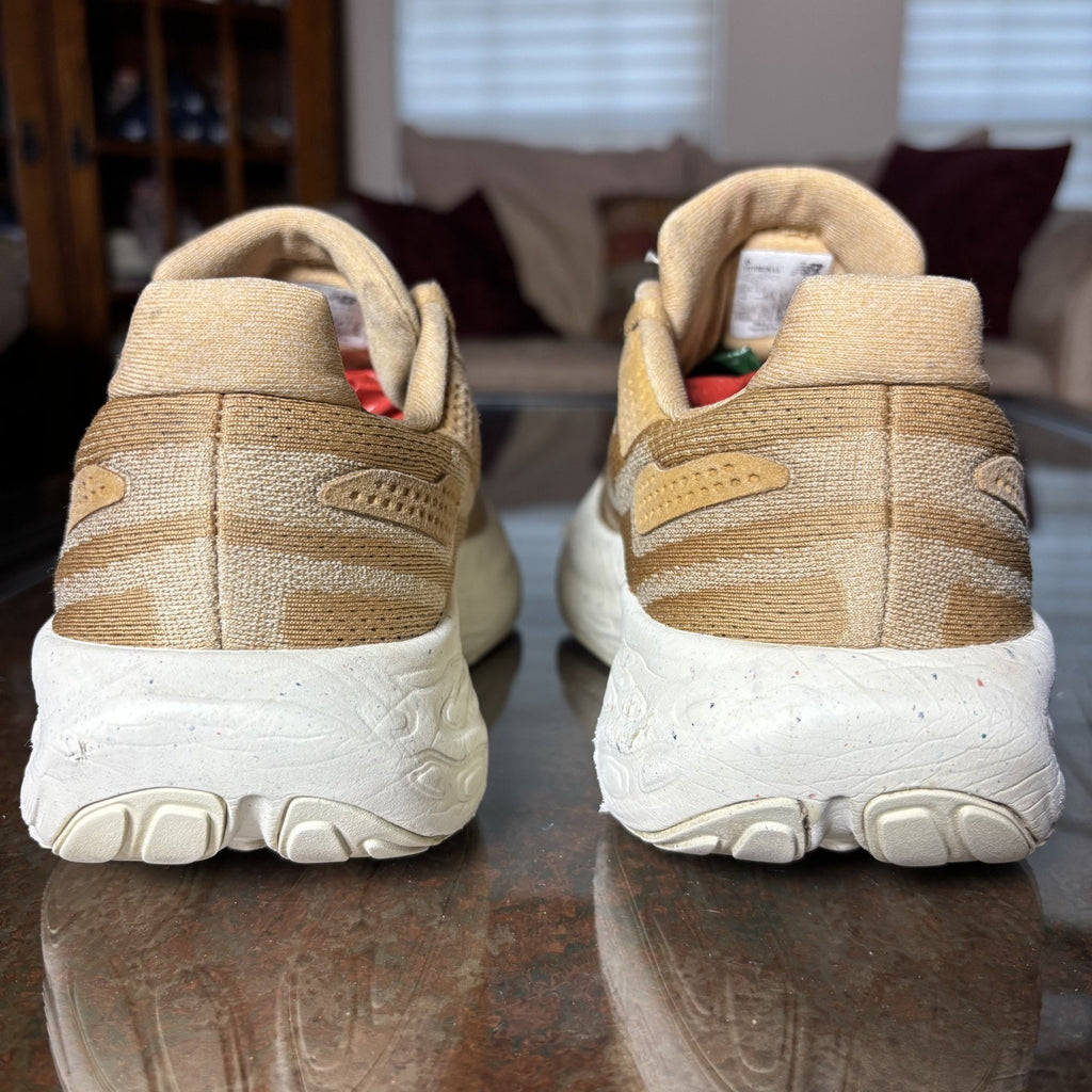 New Balance Fresh Foam X 1080 V13 Shoes Womens 9 Beige Running Athletic Sneakers