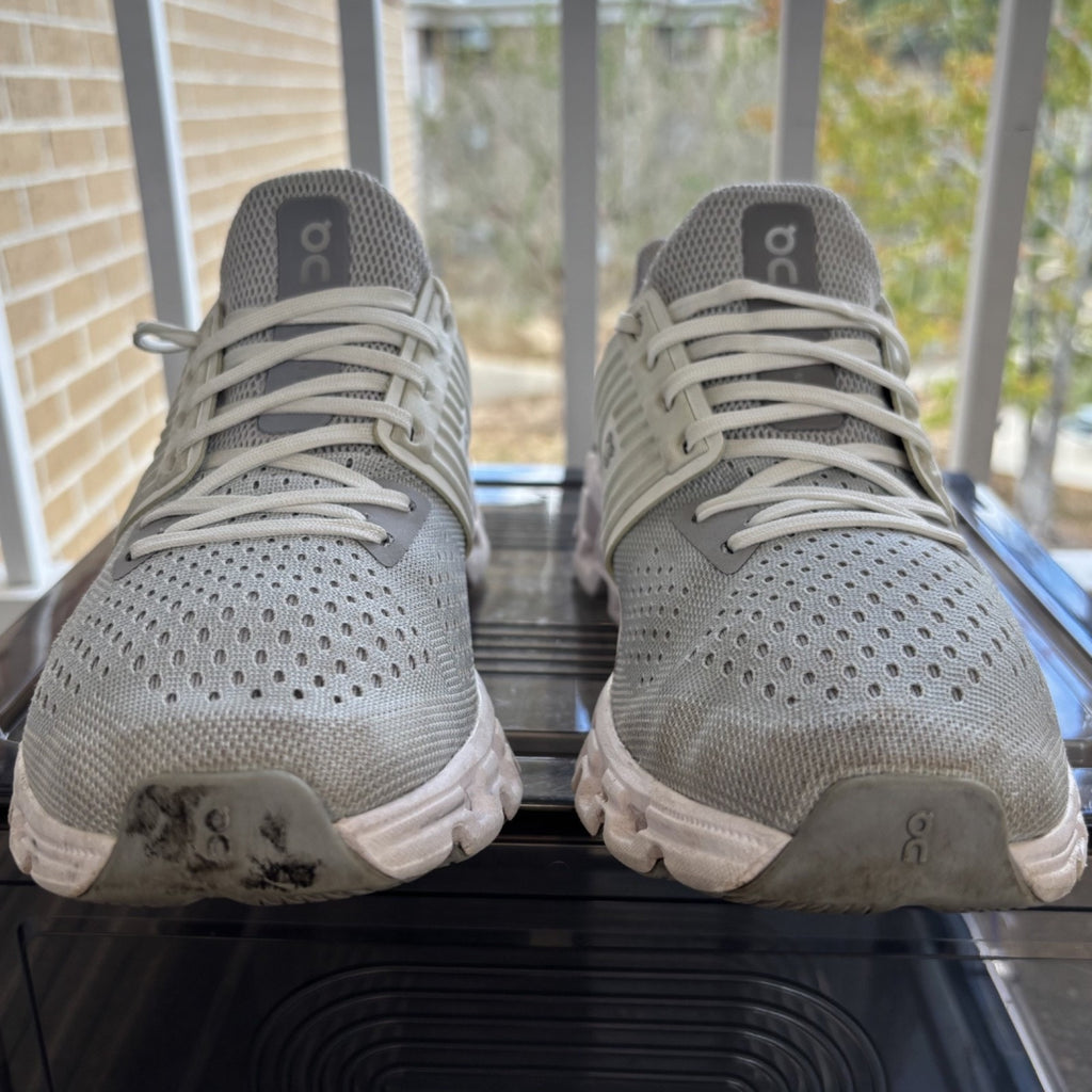 On Running Cloudswift Shoes Womens Sz 8 White Running Cmfort Athletic Sneakers