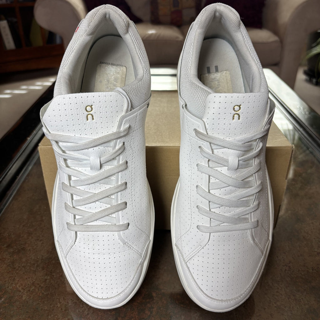 On The Roger Centre Court Shoes Mens 13 White Tennis Pickleball Athletic Sneaker
