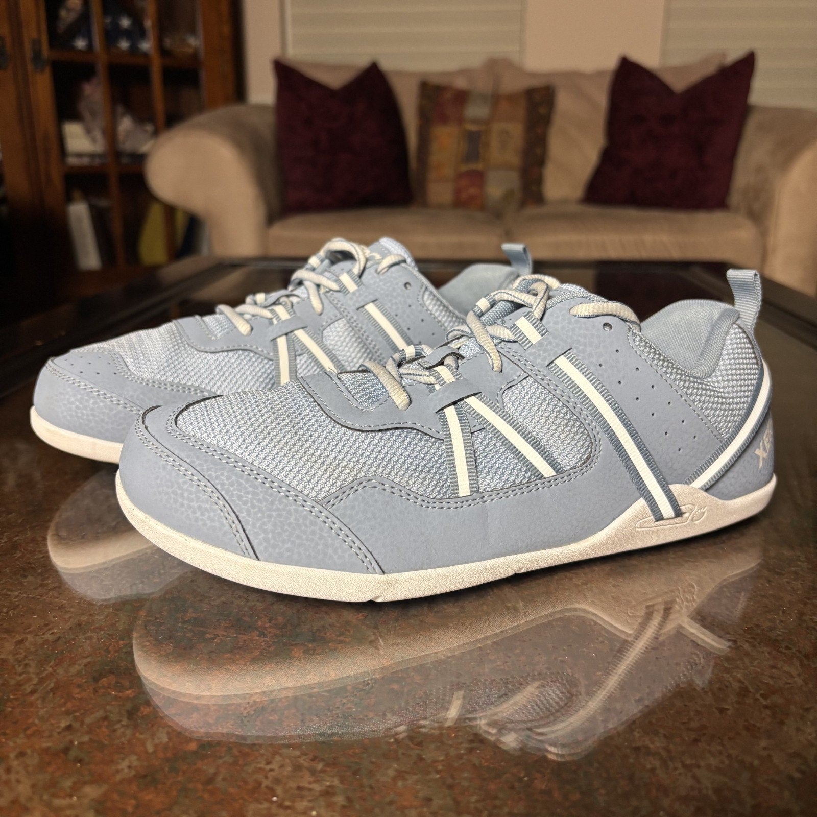Xero Shoes Prio Women's Size 10 Blue Barefoot Minimalist Athletic Gym Sneakers