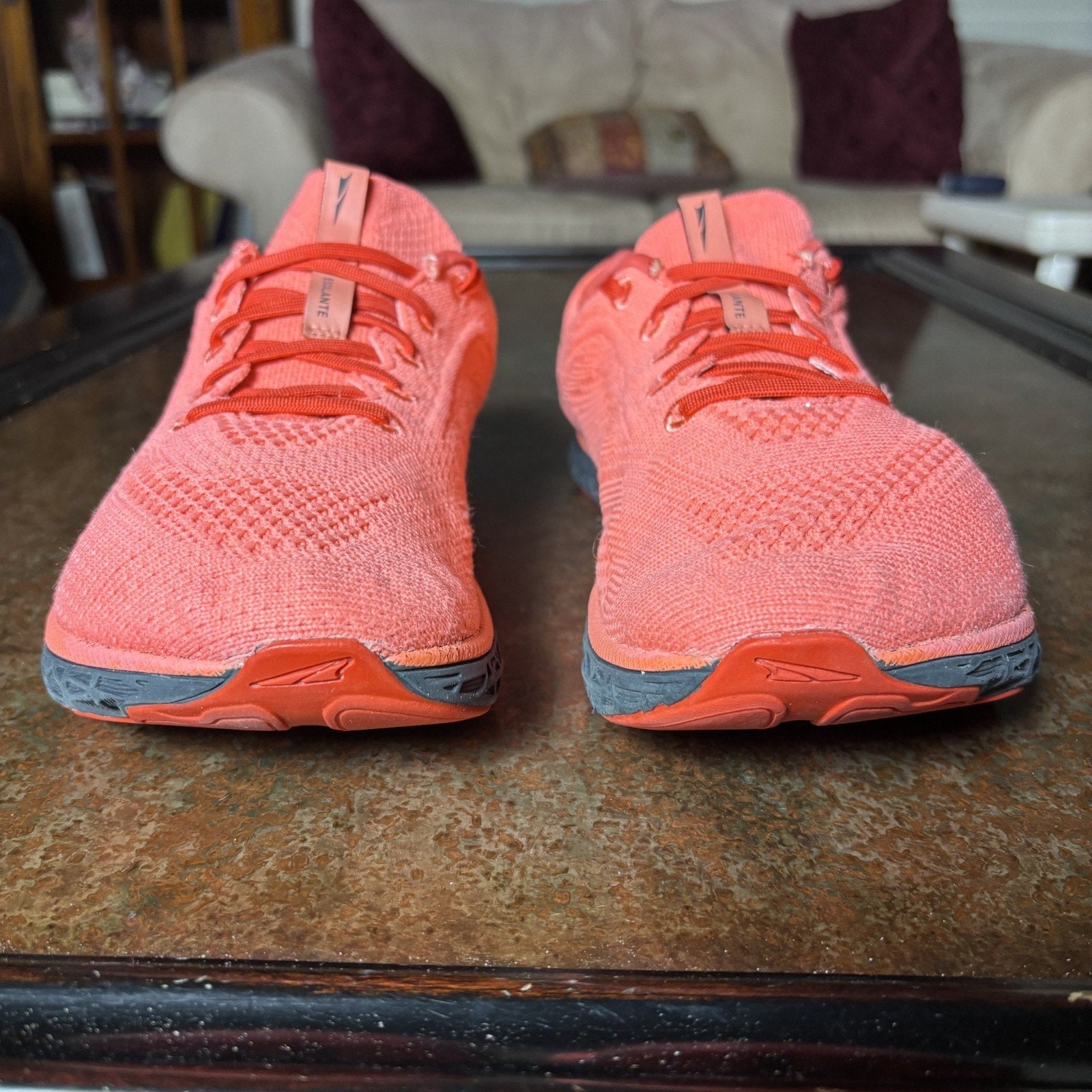 Altra Escalante Women's Size 10 Red Orange Zero Drop Road Running Athletic Shoes