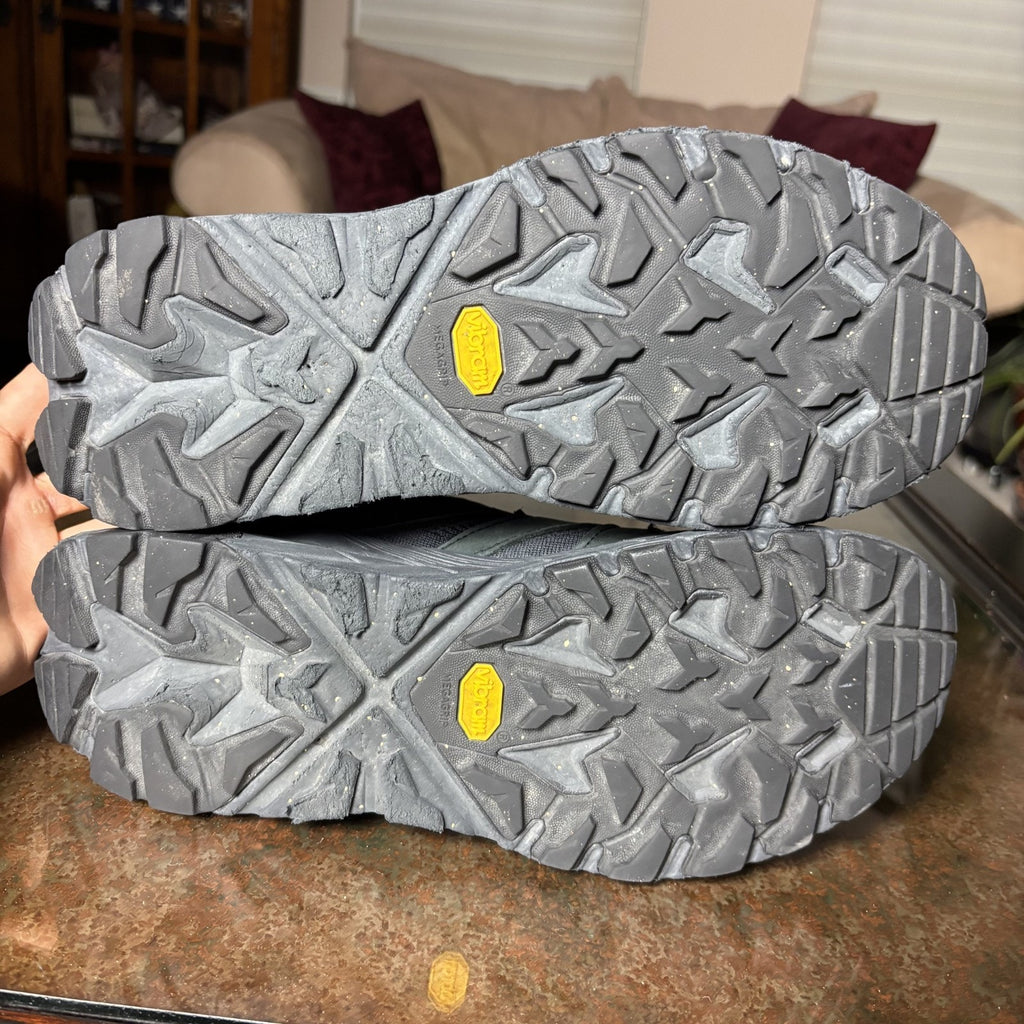 Hoka One One Anacapa Breeze Shoes Men's 11 Black Trail Running Outdoor Sneakers