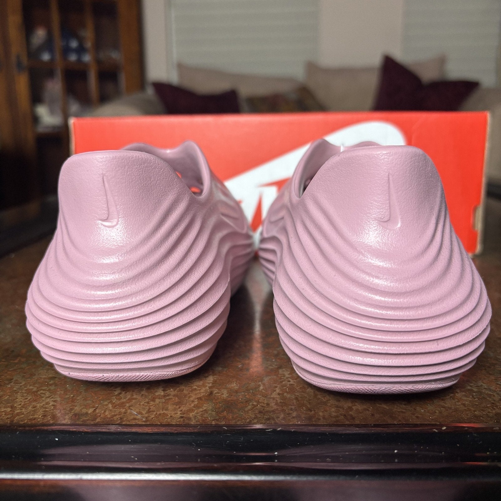 Nike ReactX Rejuven8 Pink Shoes Clogs Youth Size 5Y Slip On Comfort IF1746 600