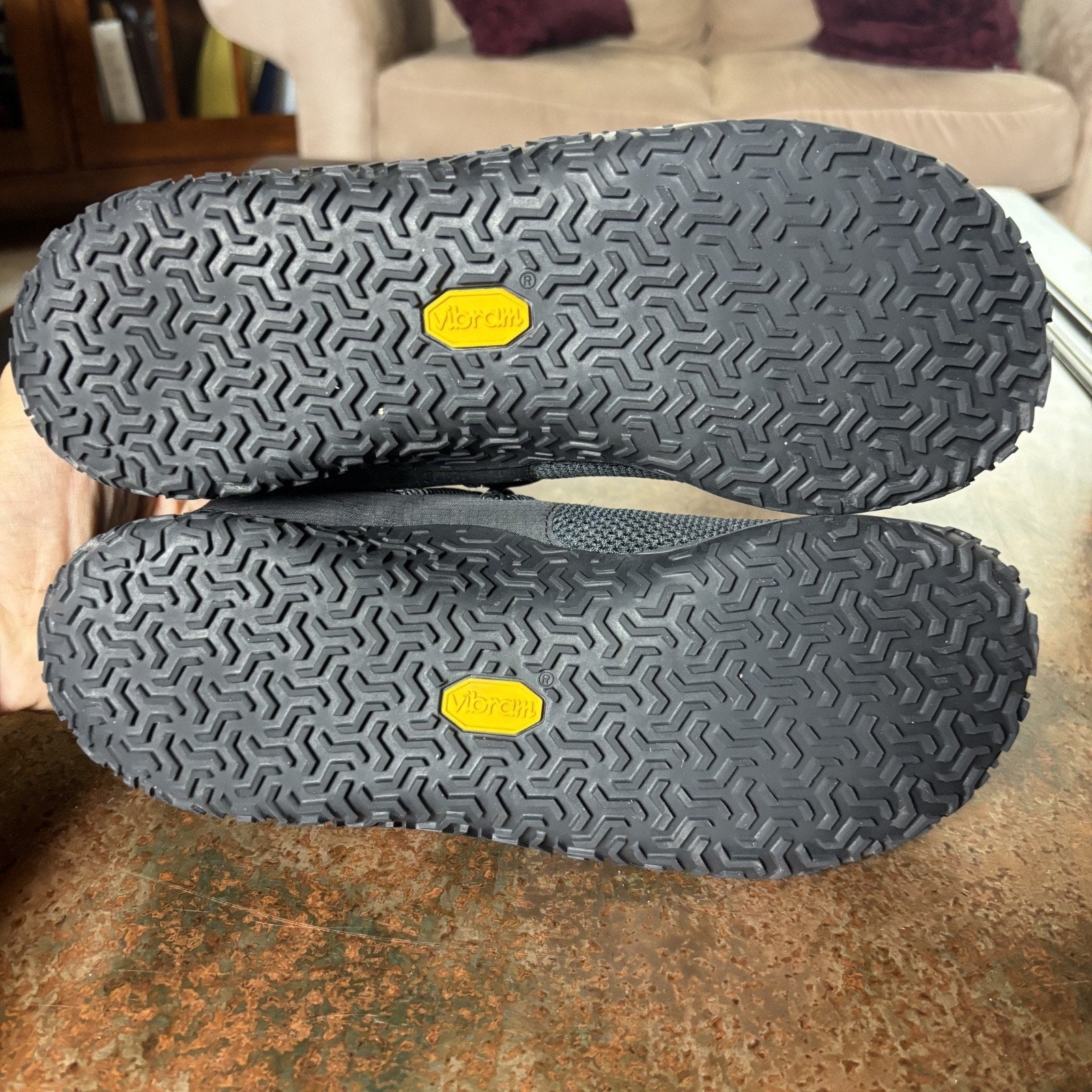 Merrell Trail Glove 7 Shoes Mens Size 8 Black Minimalist Barefoot Outdoor Vibram