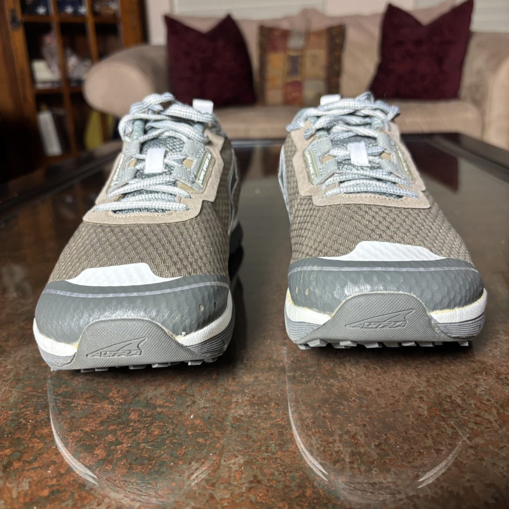 Altra Lone Peak 2.0 Shoes Women's Size 10 Grey Trail Running Athletic Zero Drop