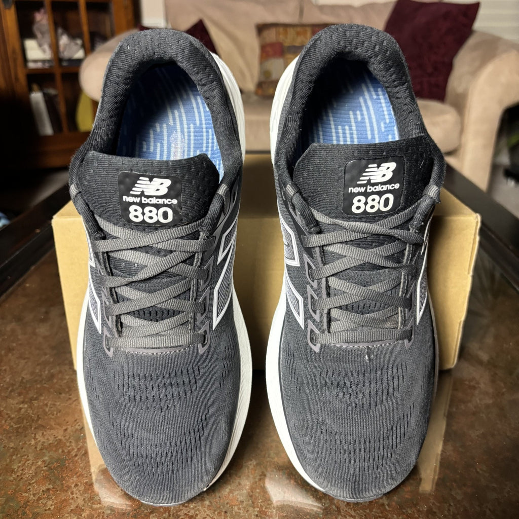 New Balance Fresh Foam X 880v15 Shoes Men's 10 Black White Road Running Athletic