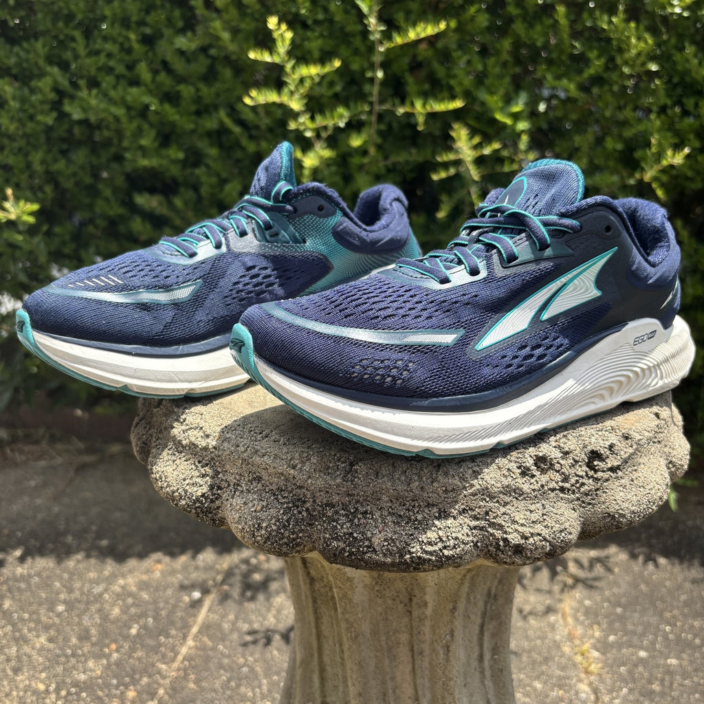 Altra Paradigm 6 Shoes Womens Size 6.5 Blue Navy Teal Running Athletic Zero Drop