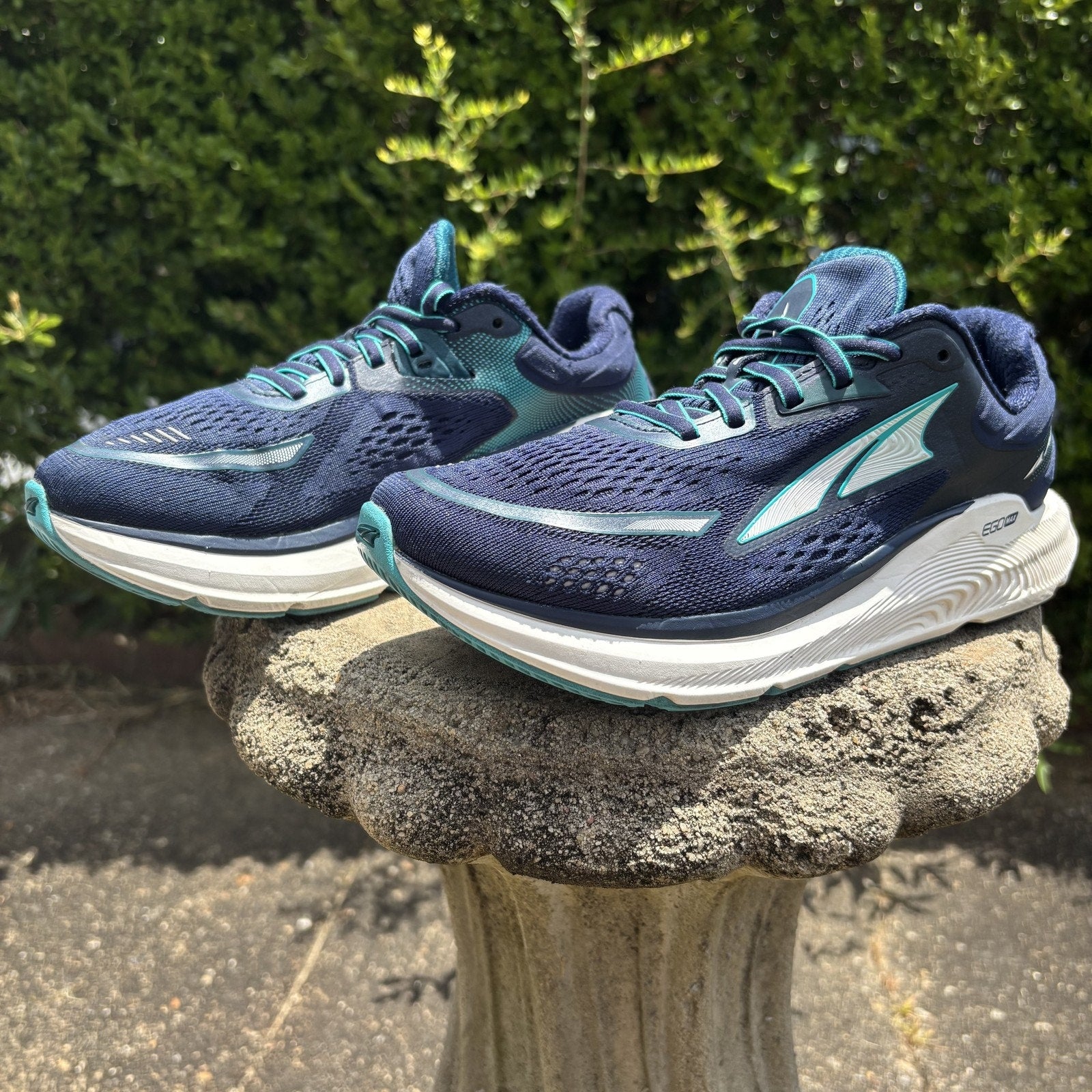 Altra Paradigm 6 Shoes Womens Size 6.5 Blue Navy Teal Running Athletic Zero Drop