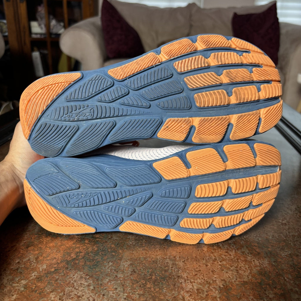Altra Rivera 3 Women's 10.5 Orange Athletic Road Running Comfort Shoes Sneakers