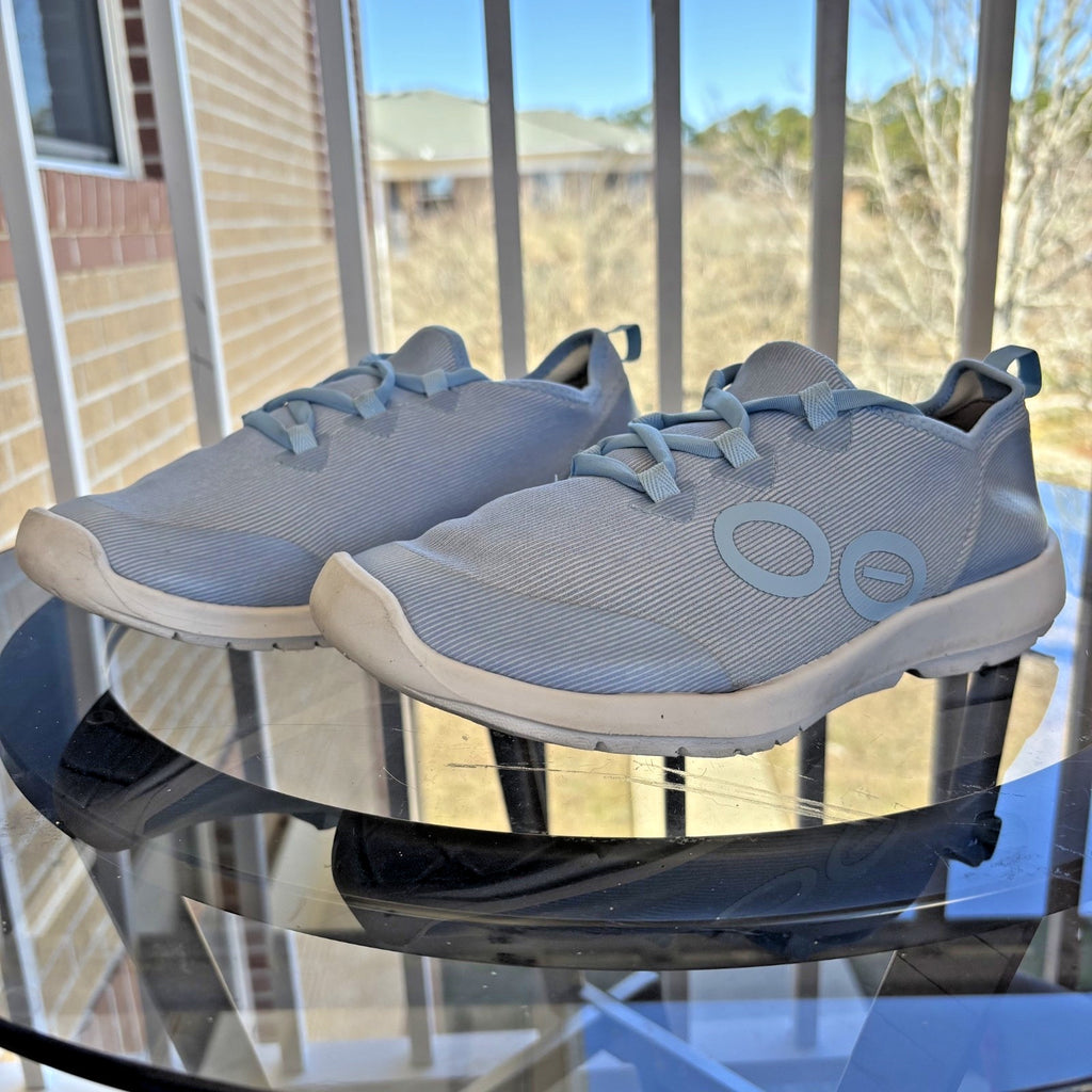 OOFOS OOmg Sport LS Shoes Women's Size 9 Blue Athletic Recovery Comfort Sneakers