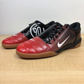 Nike Total 90 Shoes Mens Size 10 Red Black Leather Athletic Lifestyle Sneakers