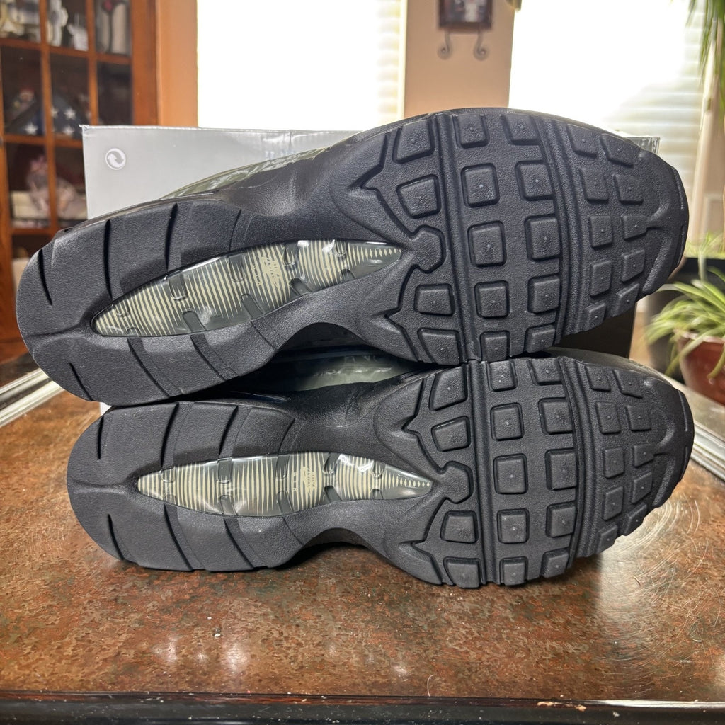 Nike Air Max 95 SP x WORKSOUT Shoes Mens Size 12 Olive Green Black Sneakers NEW