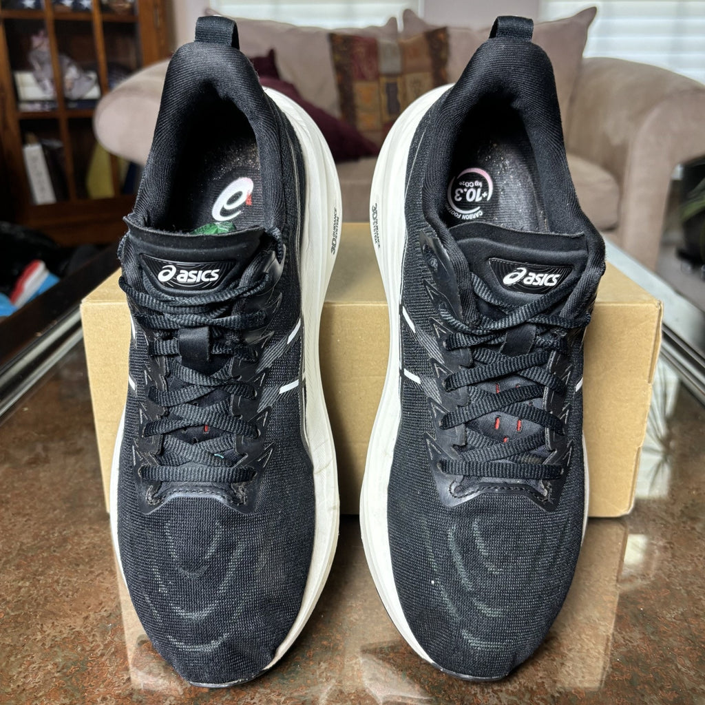 Asics GT-2000 13 Shoes Women's 10 Black White Running Athletic Comfort Sneakers
