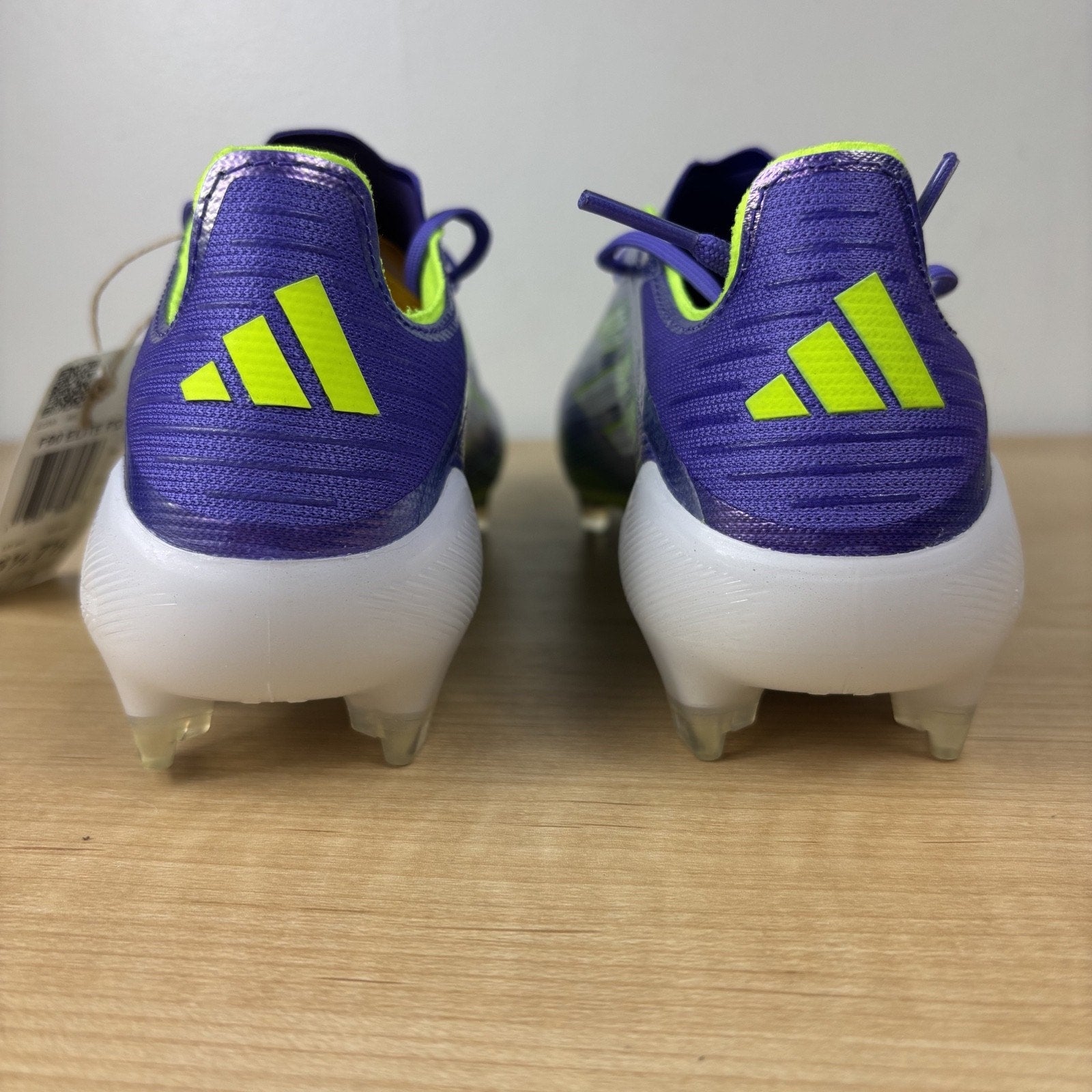 Adidas Predator Elite LL Laceless FG Soccer Cleats Women's Sz 7.5 Black Volt NEW