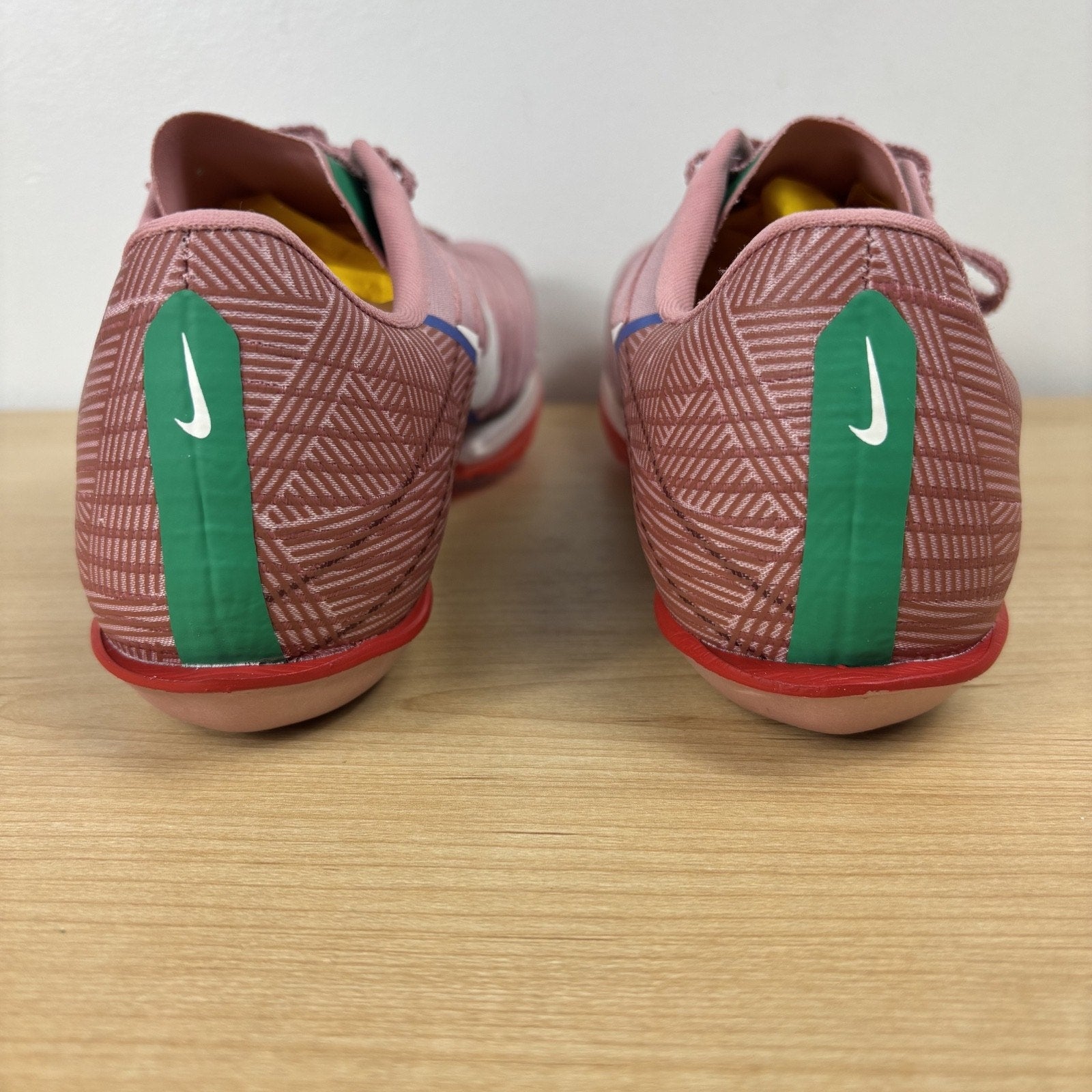 Nike Air Zoom Maxfly 2 Track Spikes Mens Size 7.5 Red White Sprinting Armory NEW