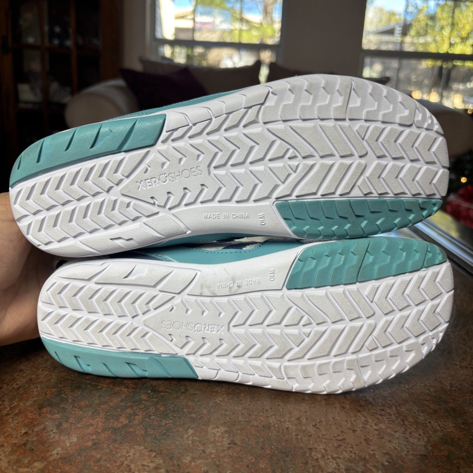 Xero Zelen Shoes Womens Size 10 Blue White Running Zero Drop Barefoot Minimalist