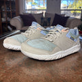 Lems Primal Zen Shoes Womens Size 8.5 Beige Blue Mesh Zero Drop Barefoot Sneaker