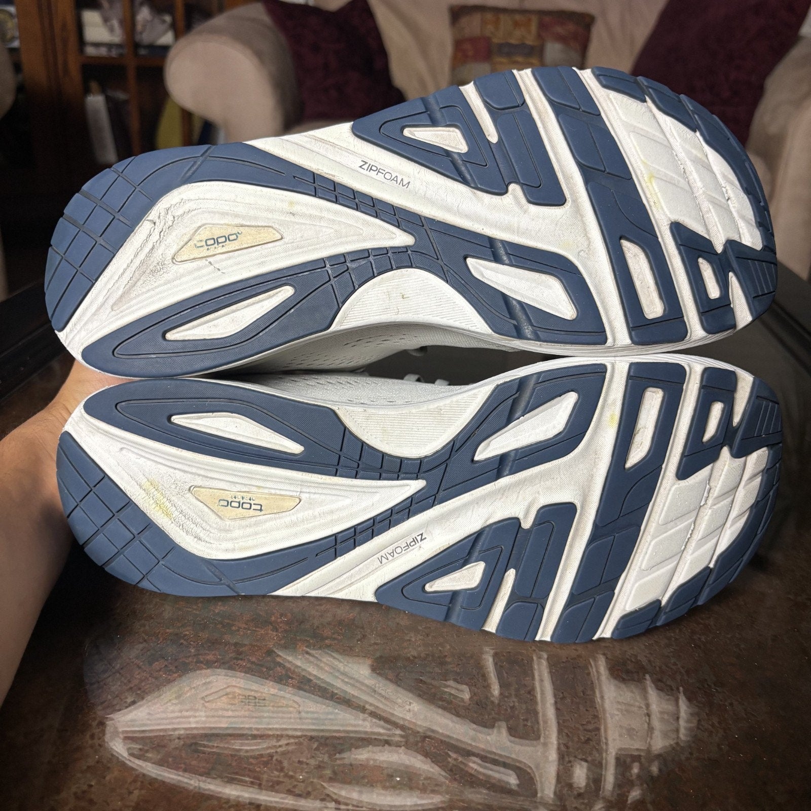 Topo Athletic Ultrafly 4 Shoes Mens Size 10.5 Grey Road Running 5MM Drop Sneaker