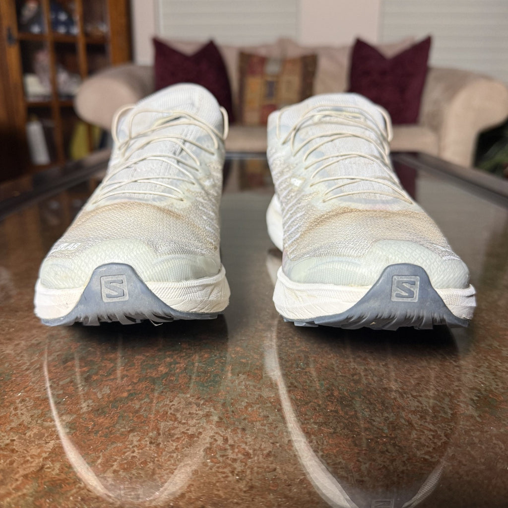 Salomon S/LAB Pulsar Men's 11.5 Grey Trail Running Athletic Gym Shoes Sneakers