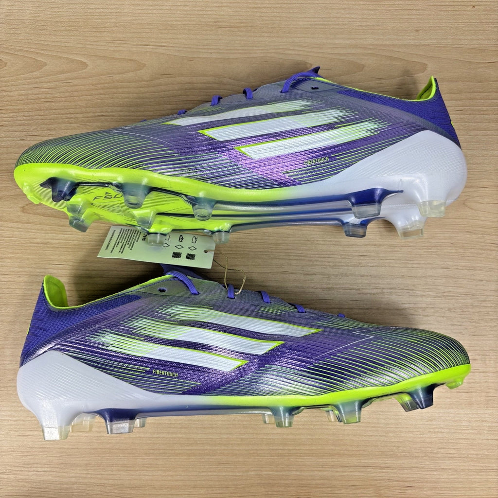 Adidas F50 Elite FG Firm Ground Soccer Cleats Men’s Size 12 Purple Green JH7615