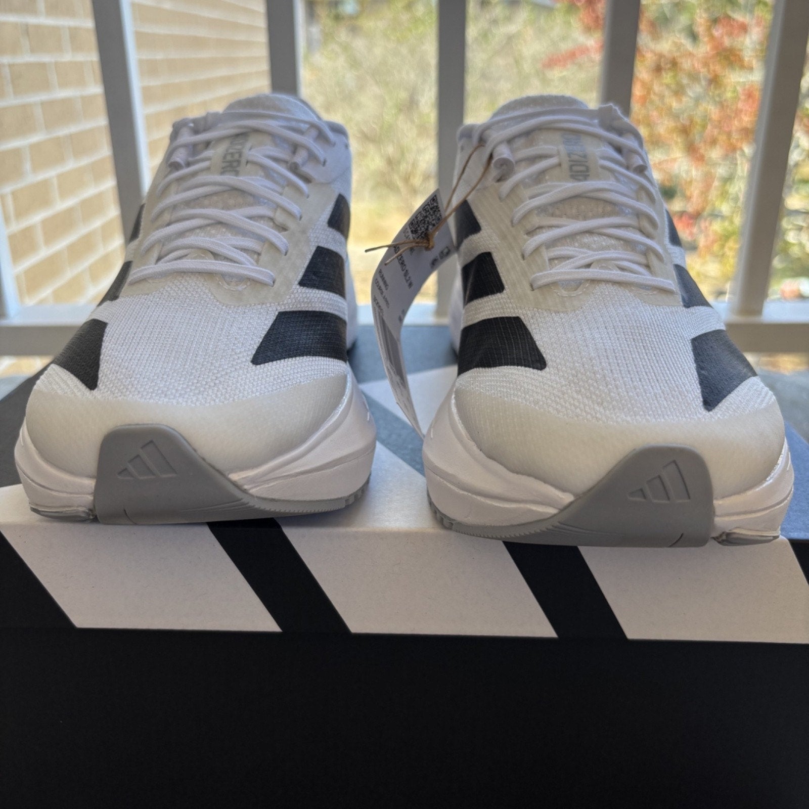 Adidas Adizero SL 2 Shoes White Blk Road Running Athletic Sneakers Women's Sizes
