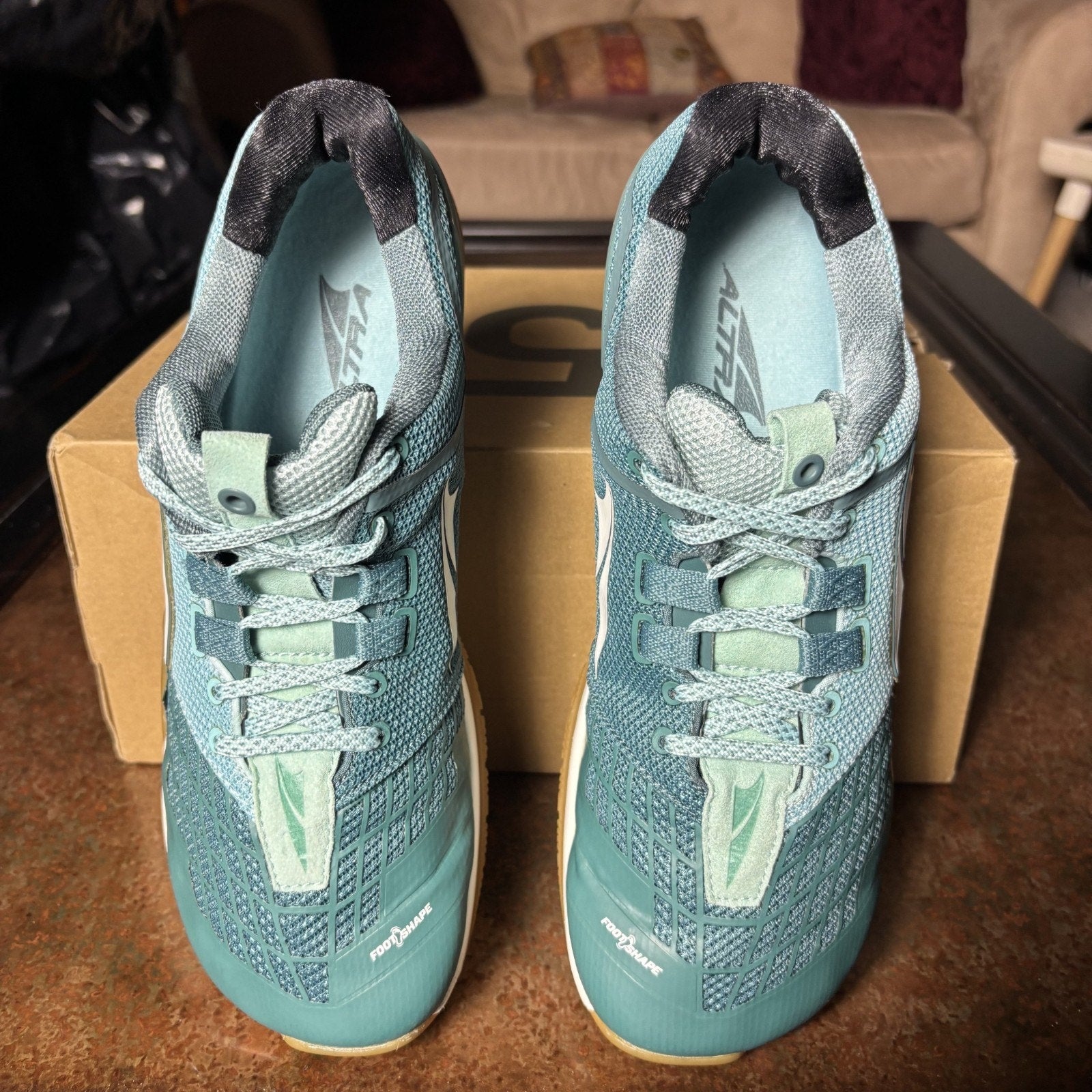 Altra HIIT XT 2 Shoes Women's Size 9.5 Teal Blue Training Weightlifting Sneakers