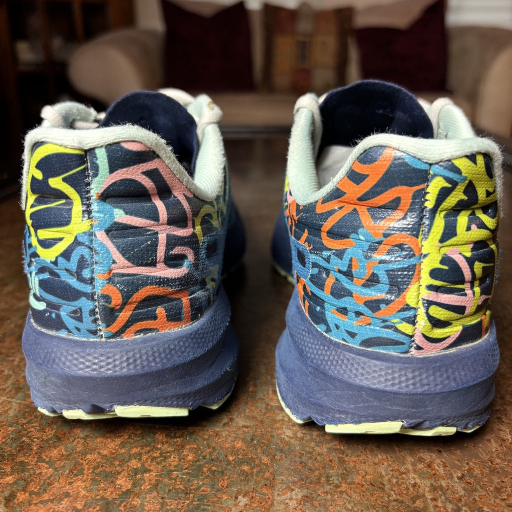 Brooks Launch 9 Womens Size 9.5 Blue Running Athletic Shoes Sneakers 1203731B414