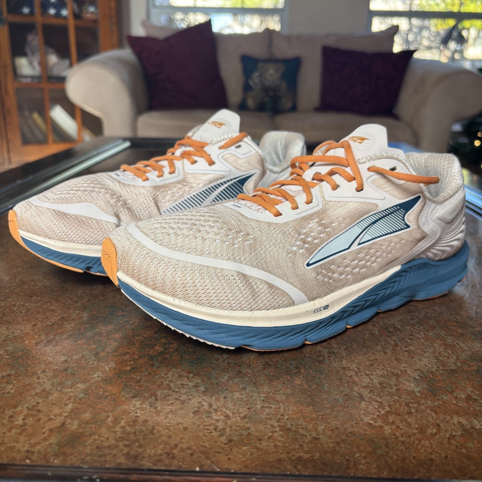 Altra Torin 5 Shoes Women's 10.5 Orange Road Running Zero Drop Athletic Sneakers