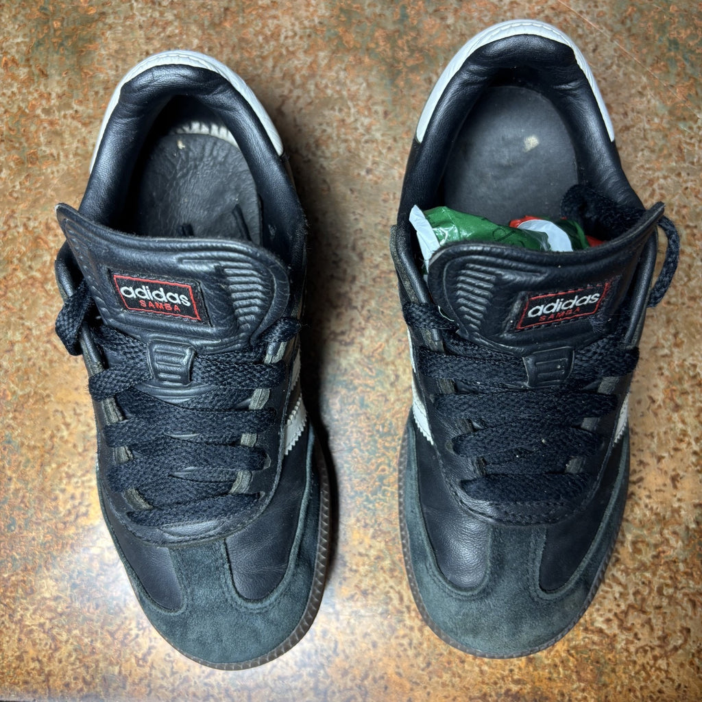 Adidas Samba Classic Shoes Kids Size 13 Black Gum Casual Athletic Gym Sneakers