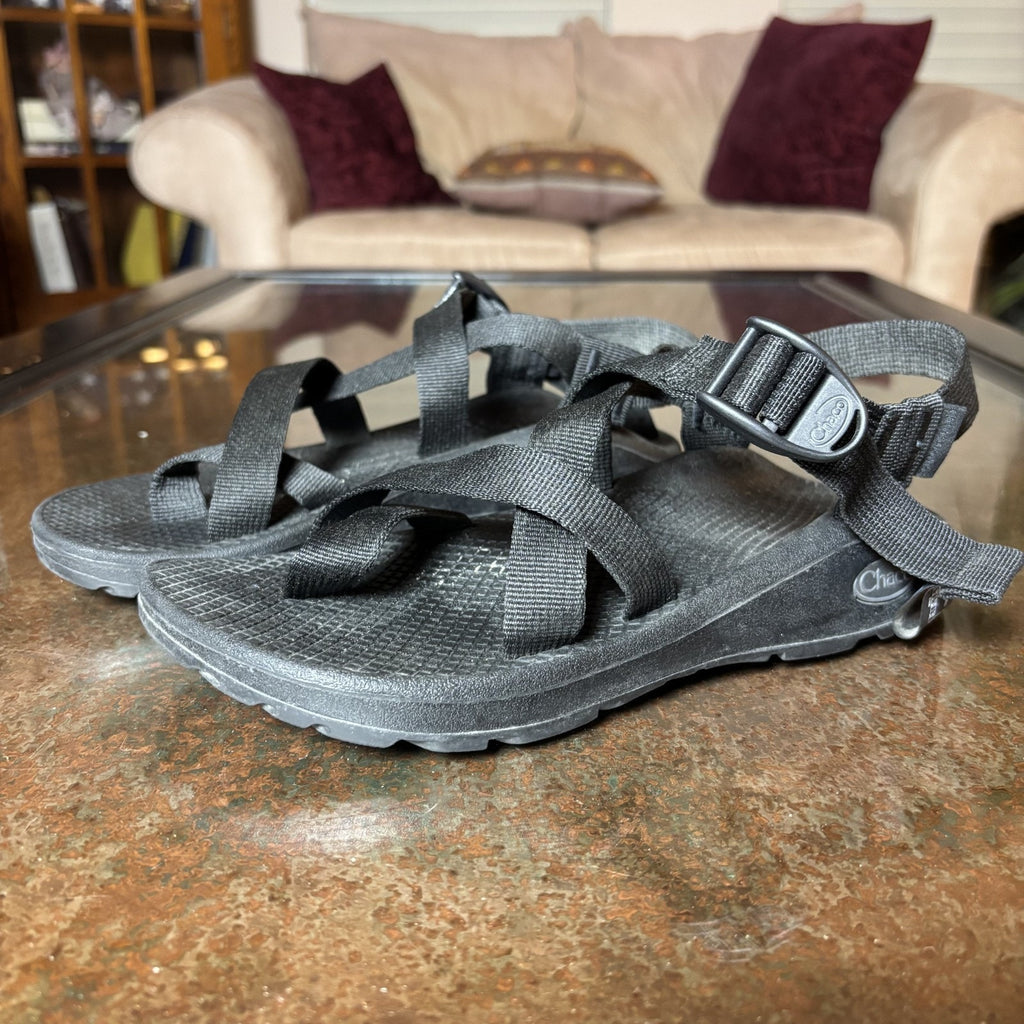 Chaco Z Cloud 2 Strappy Sandals Women's 7 Black Outdoor Comfort Athletic Shoes